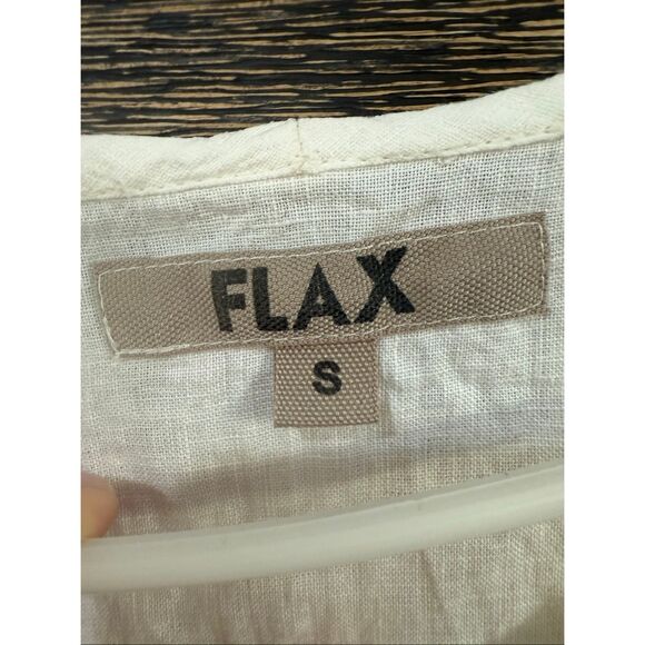 Flax NWOT linen sleeveless top size small - Picture 4 of 7